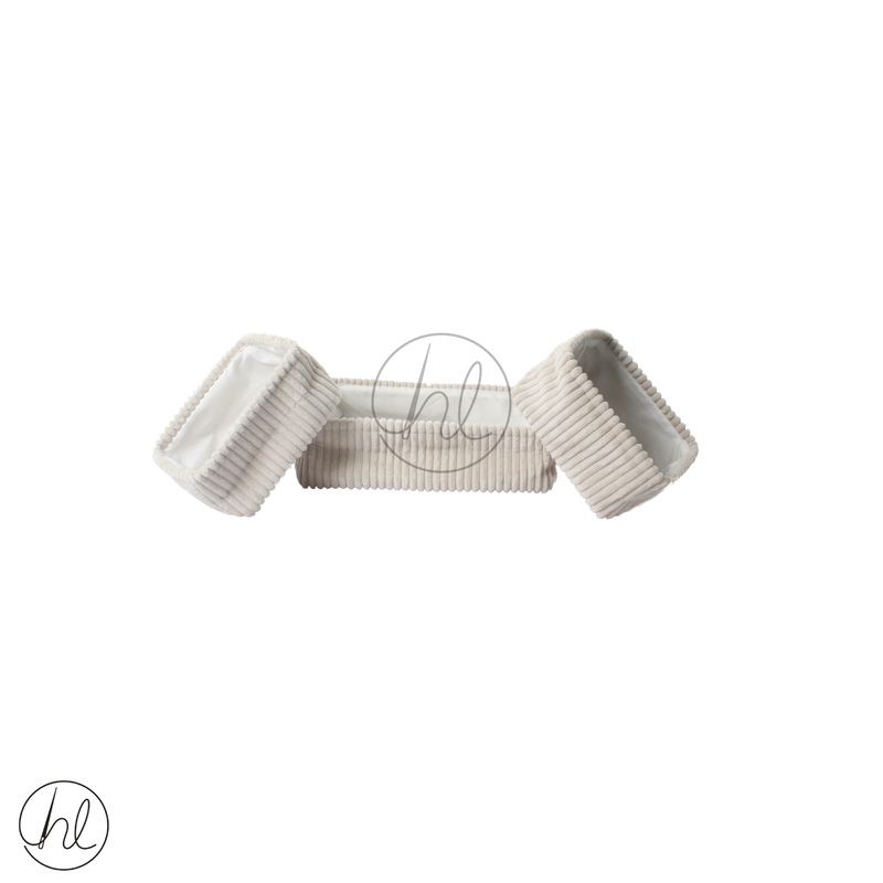 BASKET FABRIC 3PCE