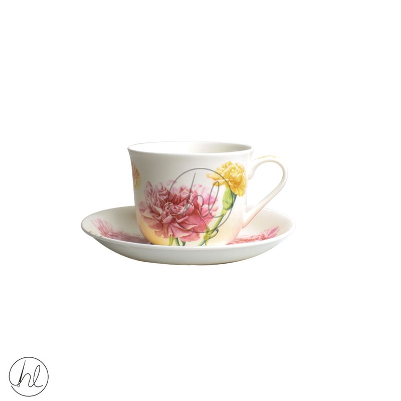 CUP & SAUCER FLORIADE CARNS JY0034