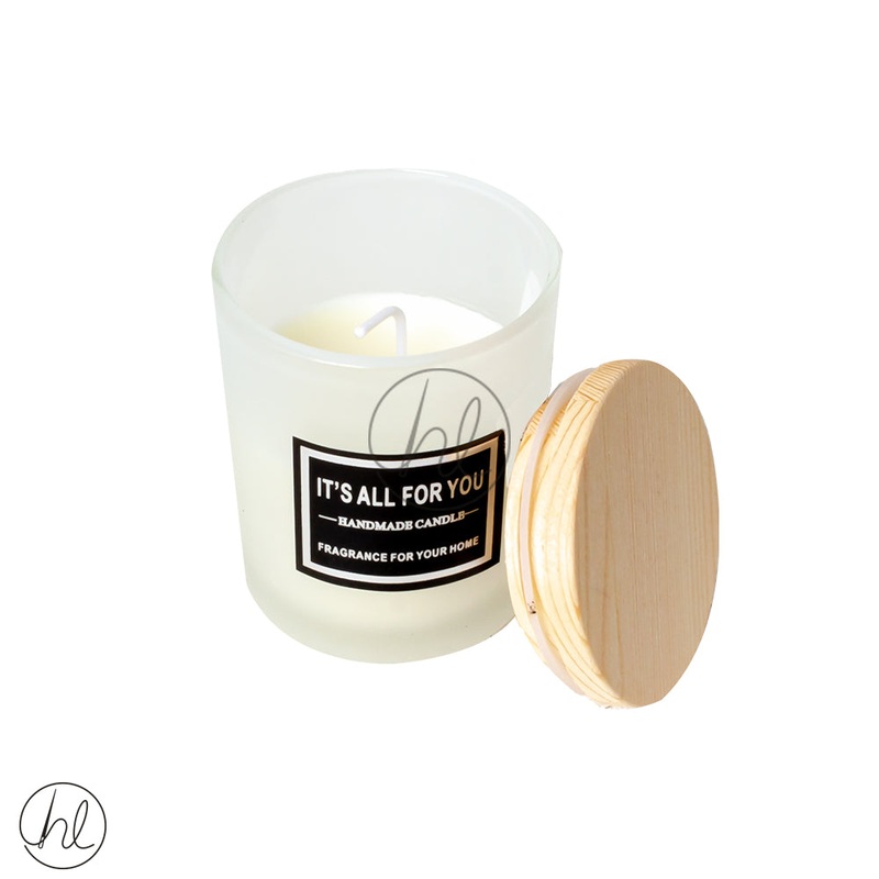 HANDMADE SCENTED CANDLEABY-4345 CREAM