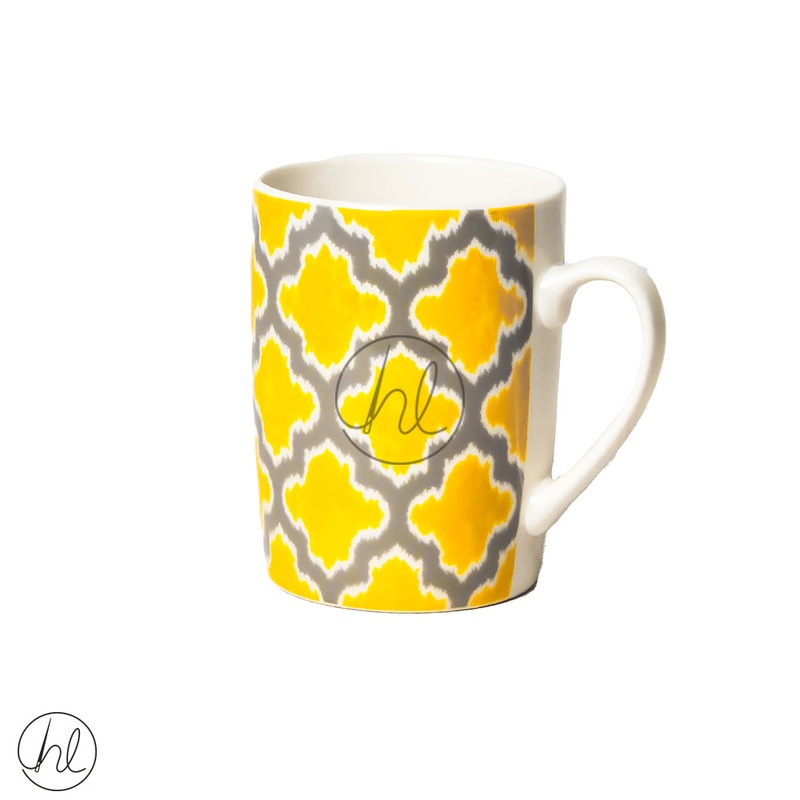 PRINTED MUGS ABY-5064 YELLOW/GREY