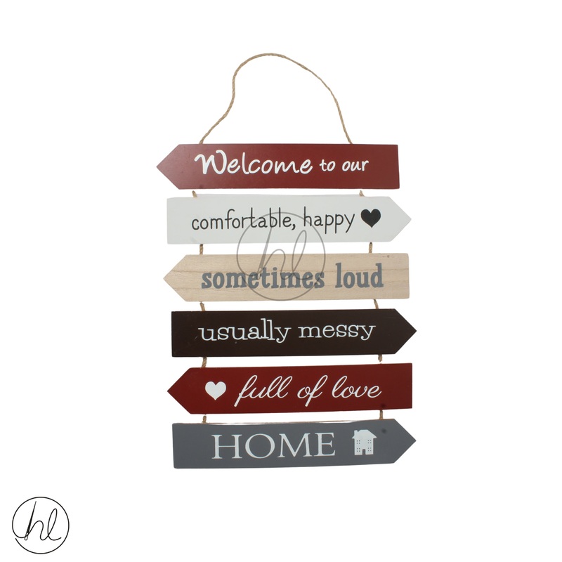 WALL DECOR WELCOME