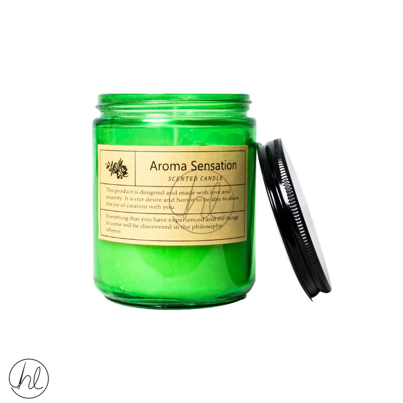 AROMA LUXURY SCENTED CANDLE ABY-4339 GREEN