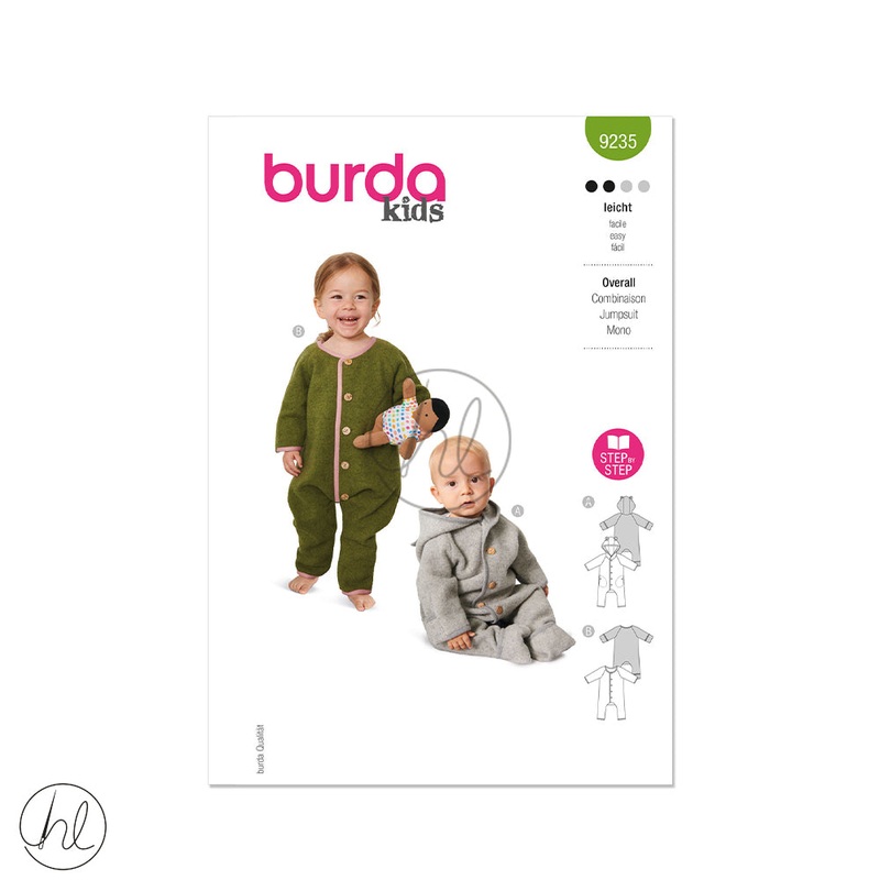 BURDA PATTERN B9235 GREEN