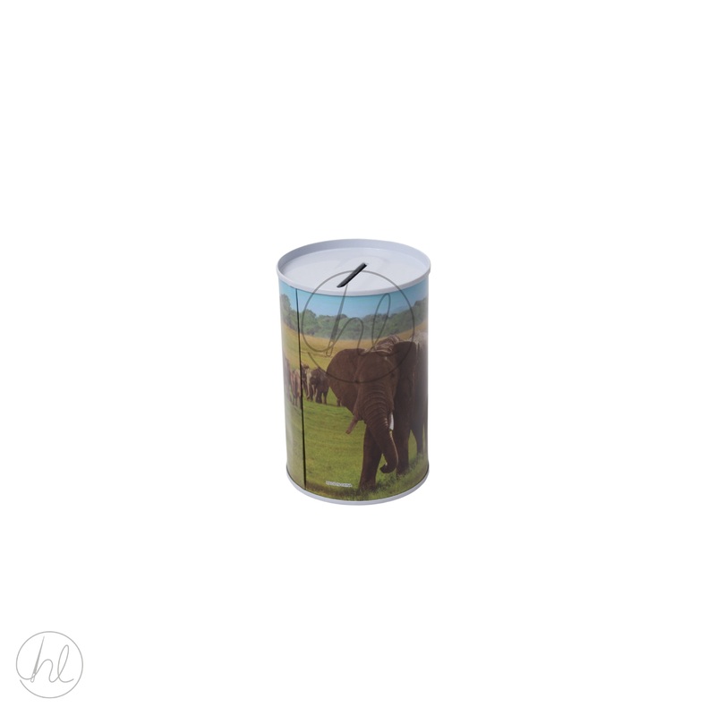 MONEY TIN ELEPHANT MULTI XSMALL
