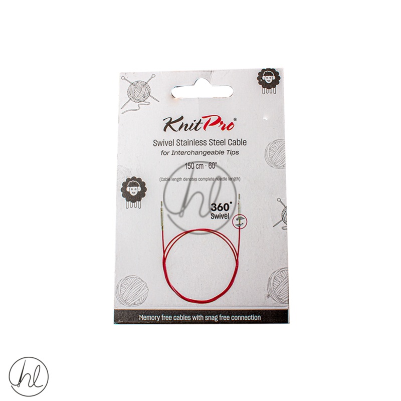 NEEDLE CABLE SWIVEL 150CM