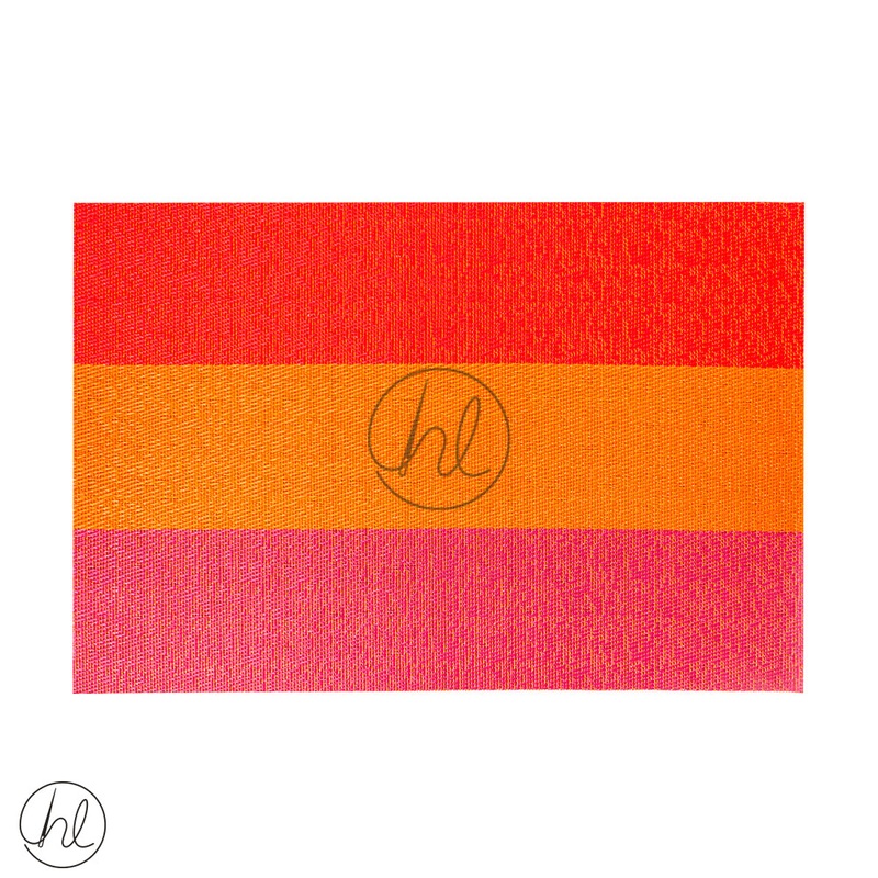 Placemats Red Orange