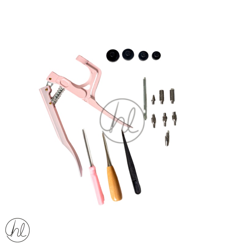 SNAP FASTENER METAL TOOL KIT SET