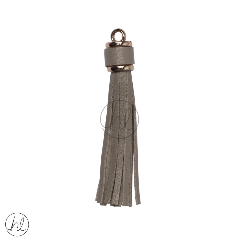 TASSELS LIGHT GREY 2 PER PACK