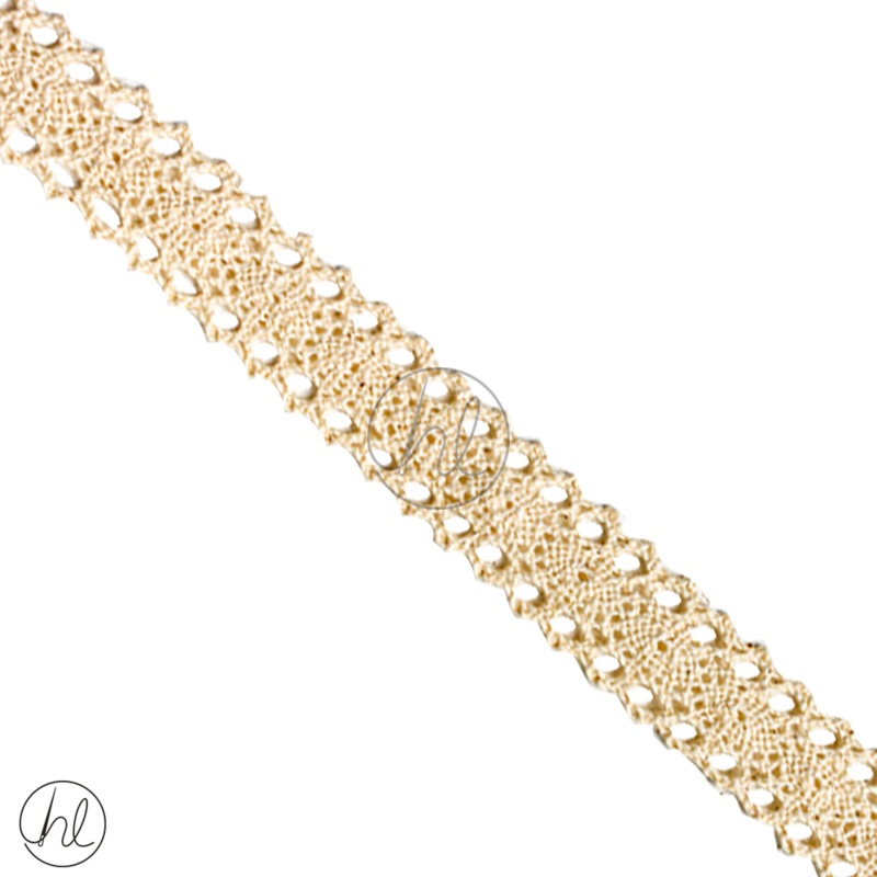 TORCHON LACE  2CM CREAM