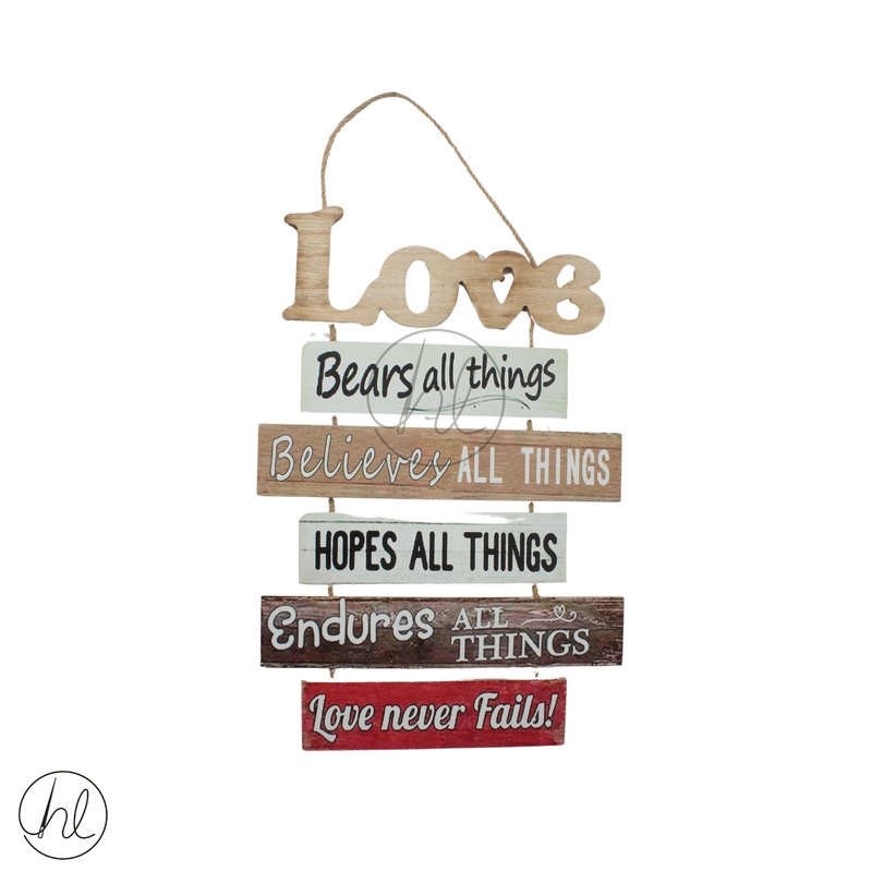 WALL DECOR LOVE