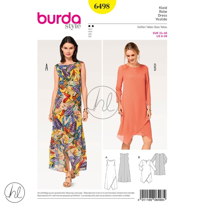 BURDA PATTERN 6498