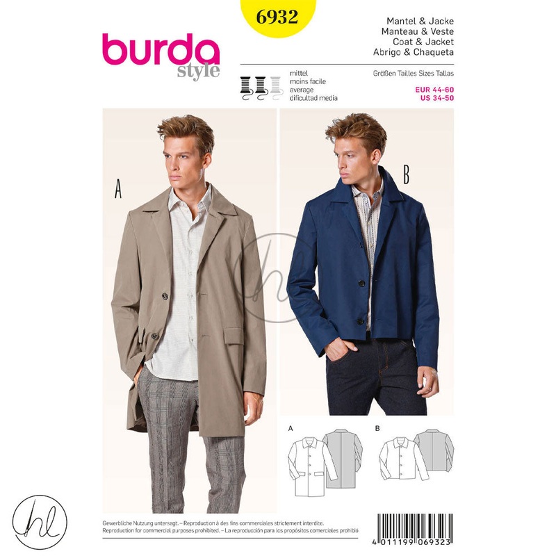 BURDA PATTERN 6932