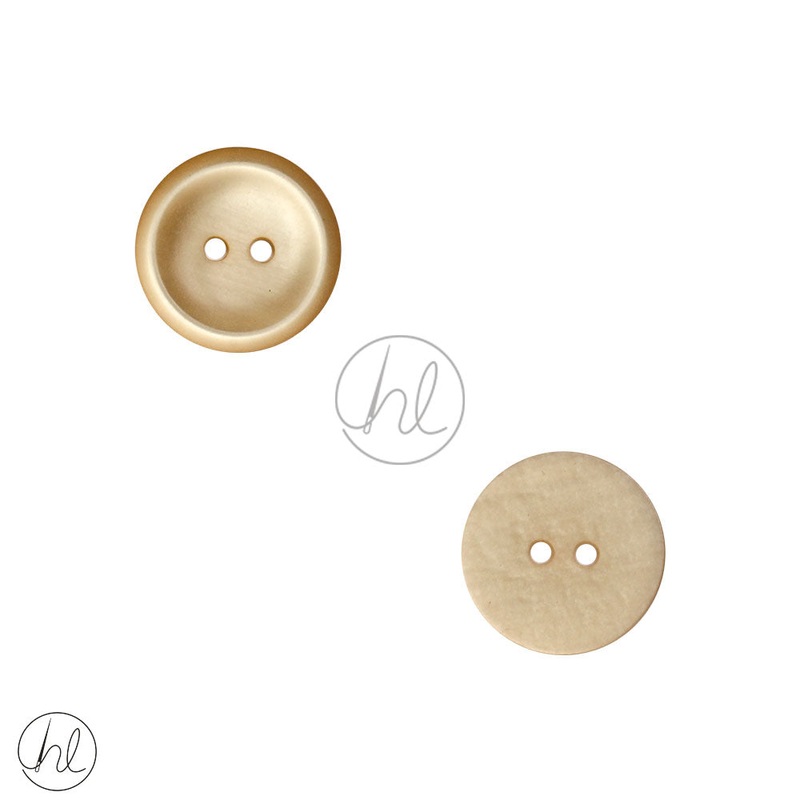 BUTTONS CUPSHAPE BEIGE 19MM
