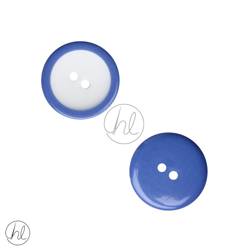 FANCY BUTTONS 20MM BLUE A8719