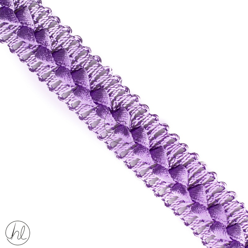 SAMOOSA BRAIDS VIOLET 011-239 18MM P/METER