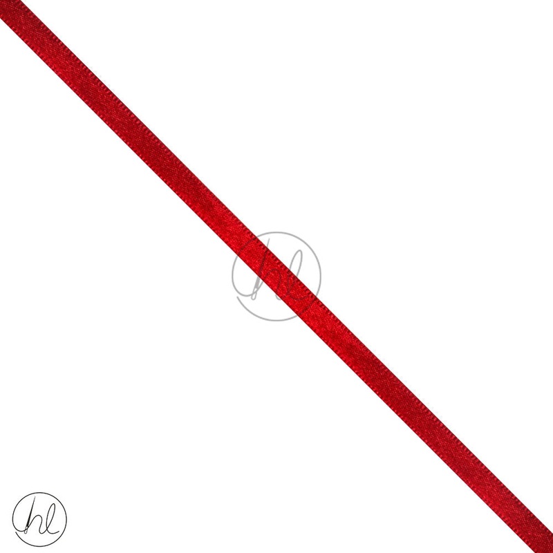 SATIN RIBBON MAROON PER M 6MM