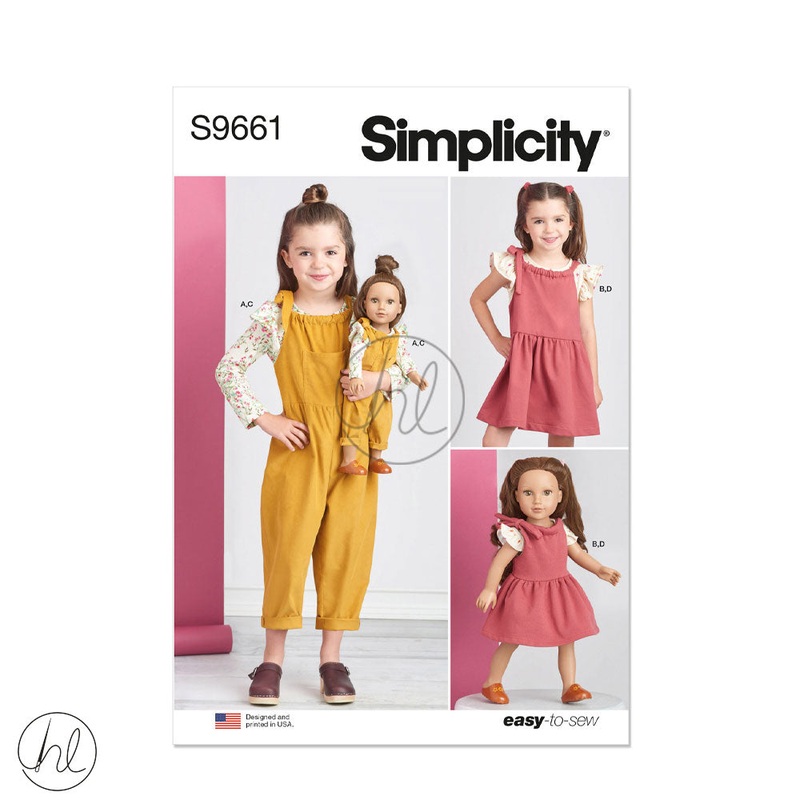 SIMPLICITY PATTERN S9661