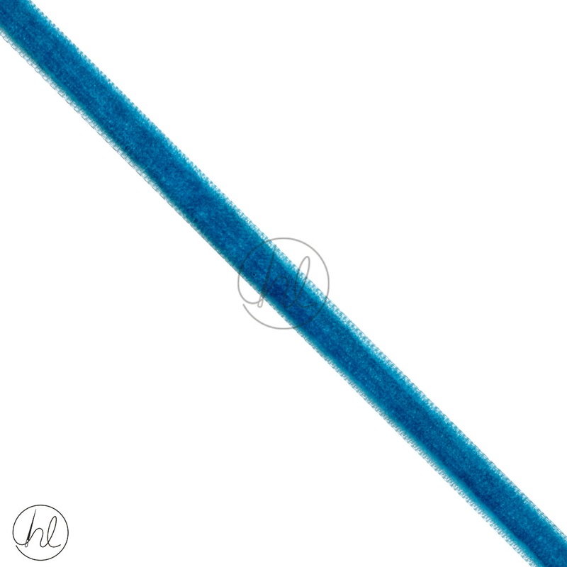 VELEVT RIBBON 6MM ROYAL