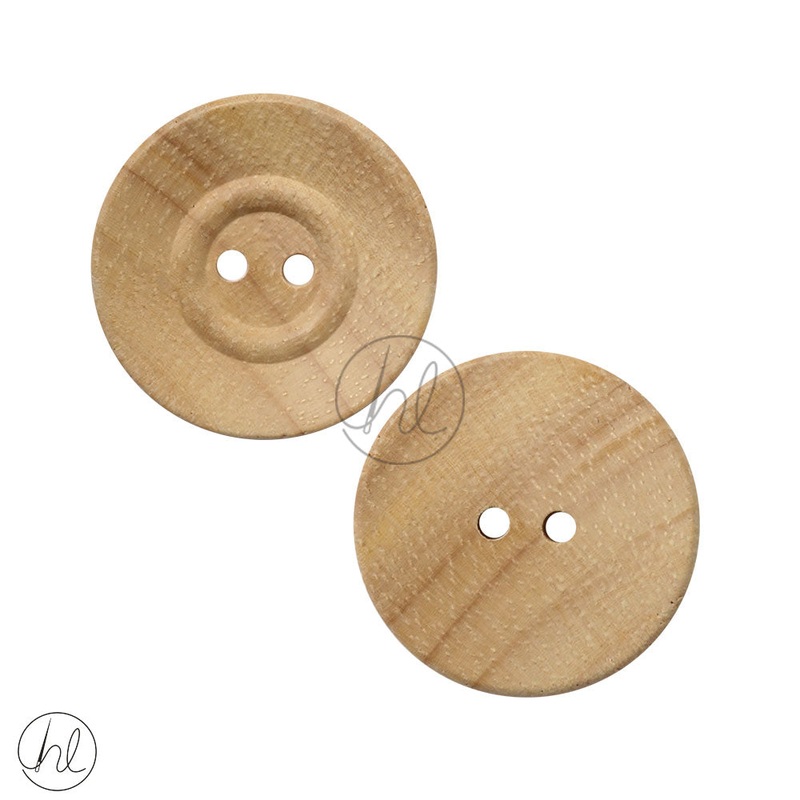 WOODEN BUTTONS 28MM NATURALWW-059