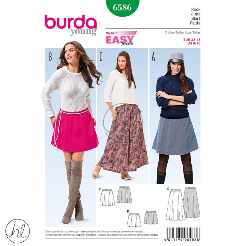 BURDA PATTERN 6586