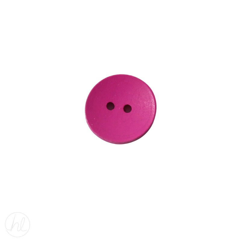 BUTTONS PLAIN 20MM  CERISE FREE