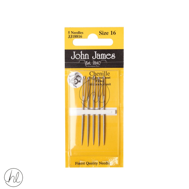 John James Needles CHENILLE  (JJ18816) SIZE 16