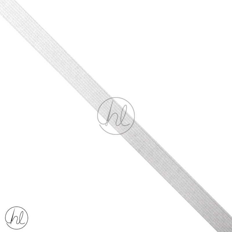 LOOM ELASTIC P/METER WHITE 13MM