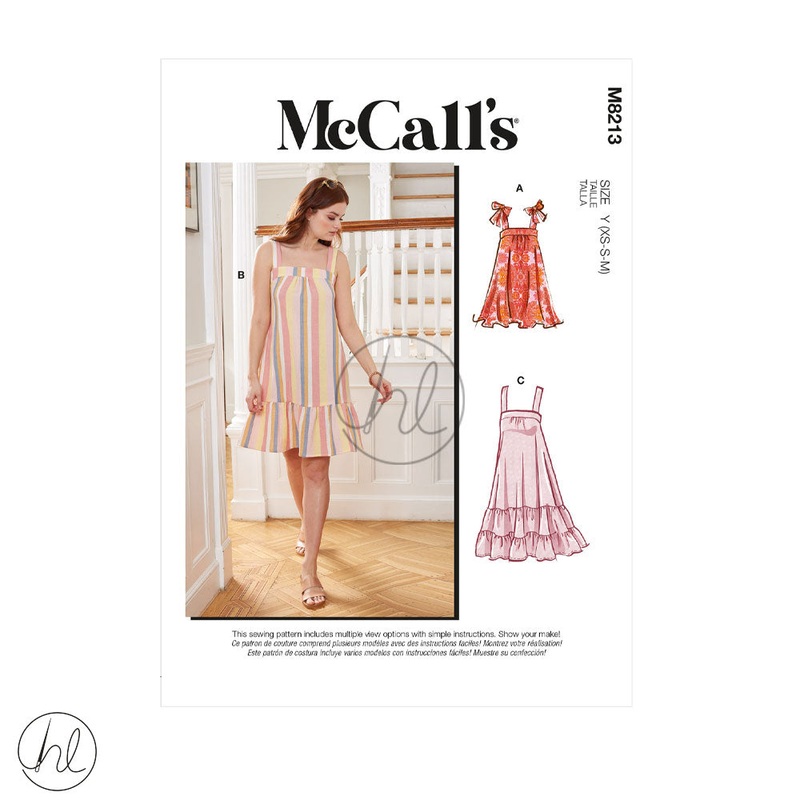 MCCALL'S PATTERN M8213