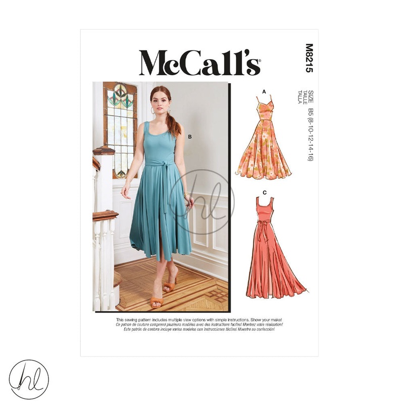 MCCALL'S PATTERN M8215