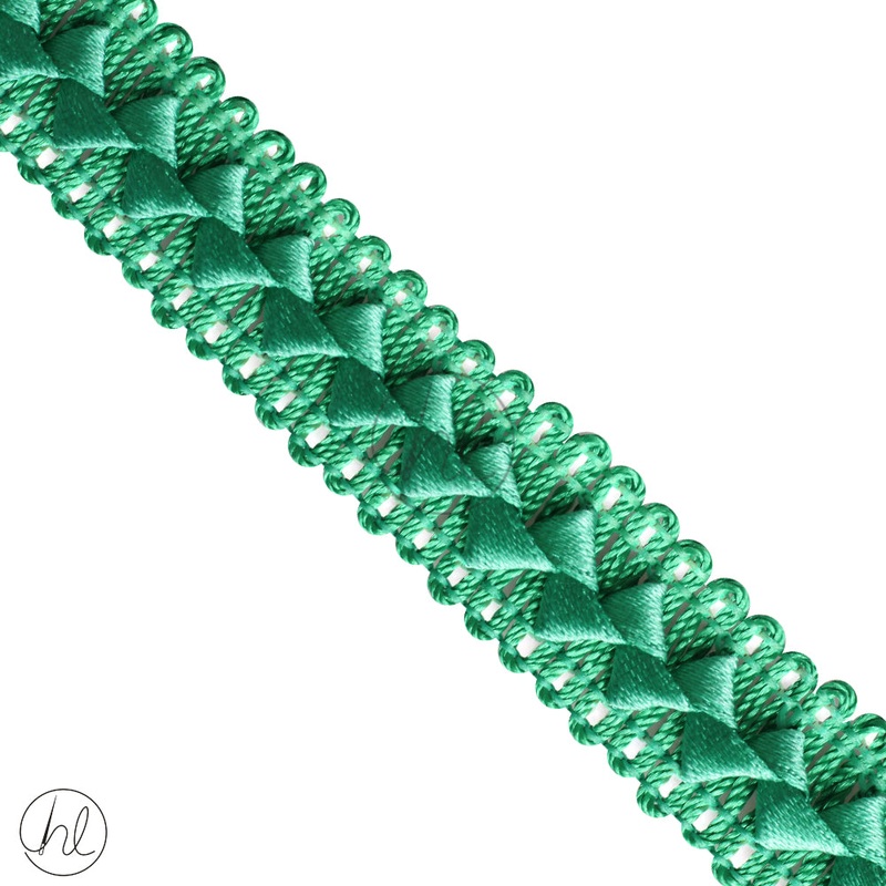 SAMOOSA BRAIDS GREEN 011-239 18MM P/METER