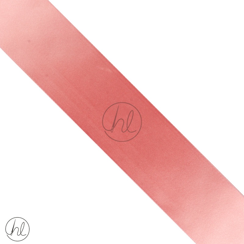 SATIN RIBBON ROLL ROSE 50MMx20M 6