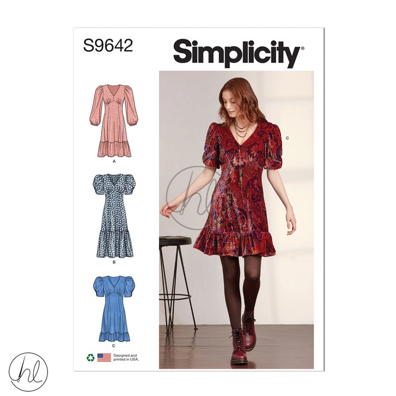 SIMPLICITY PATTERN S9642