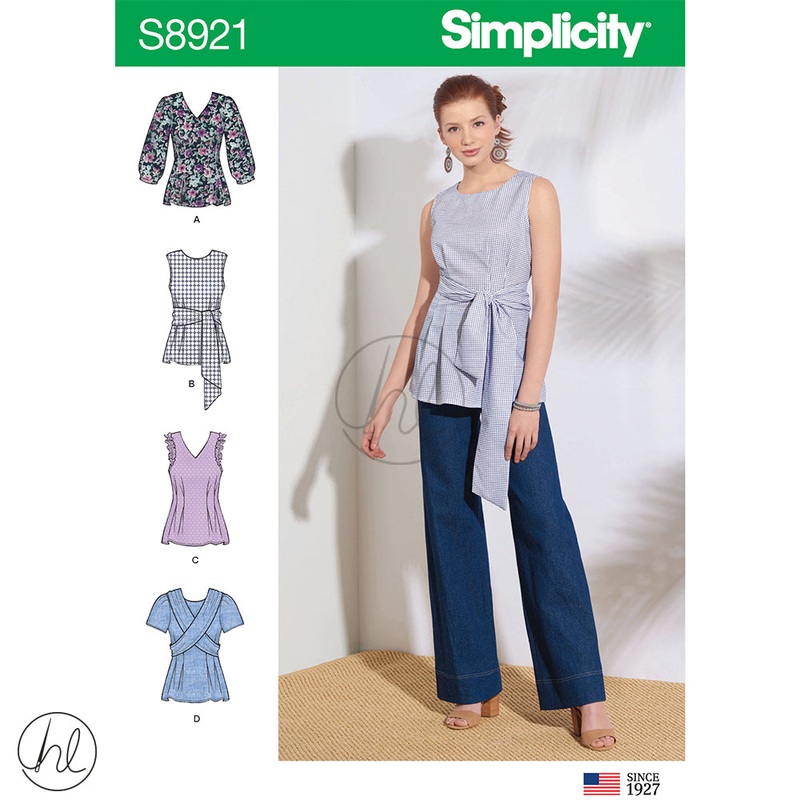 SIMPLICITY PATTERNS S8921