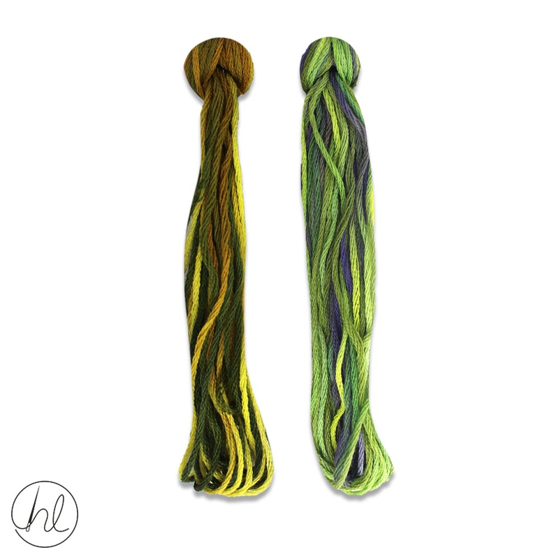 100% COTTON STRANDED THREAD 2X5M 54-THE FOREST PER SET