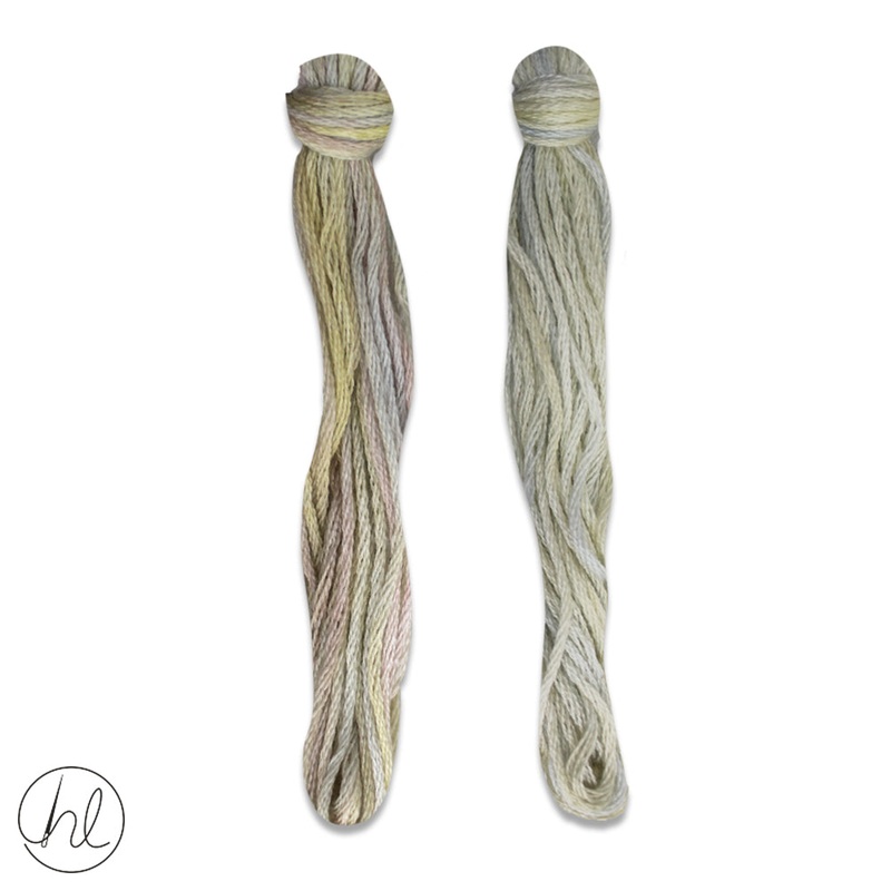 100% COTTON STRANDED THREAD 2X5M 84-BIRCH PER SET