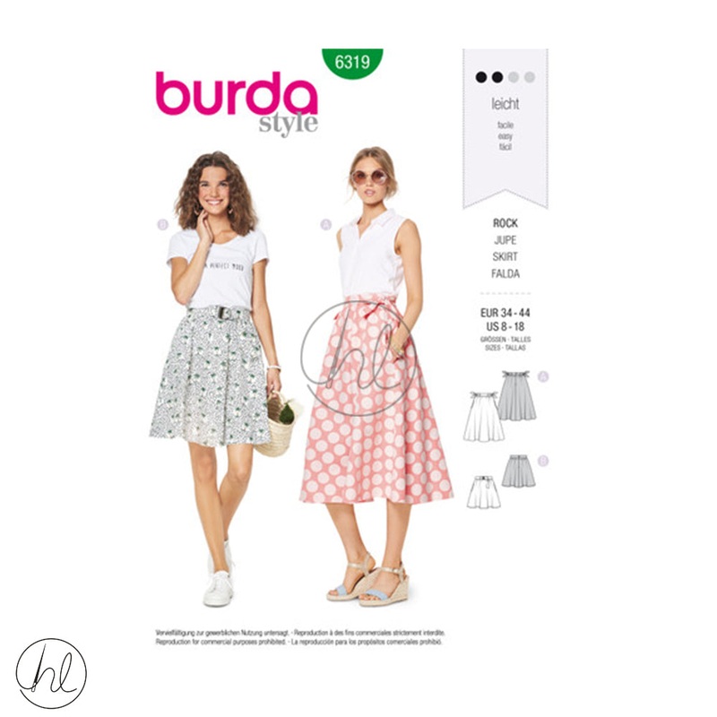 BURDA DRESS GREEN 6319