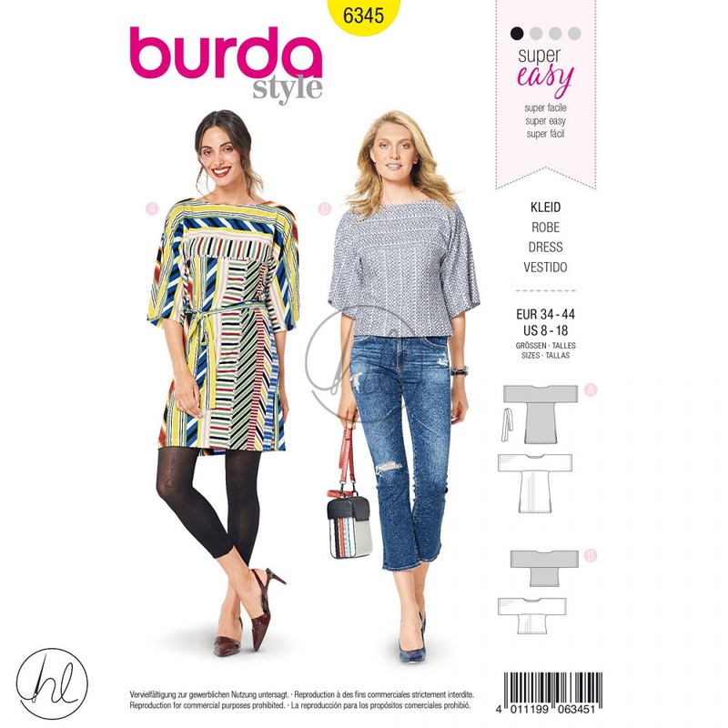 BURDA PATTERNS 6345