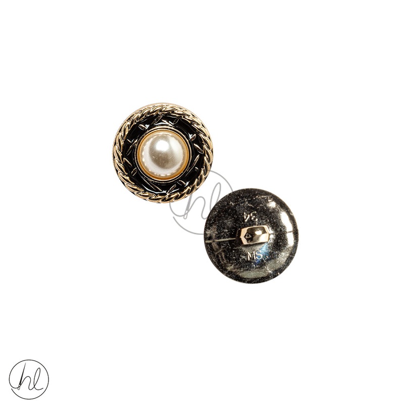Buttons Fancy  25mm  Wht/Cream