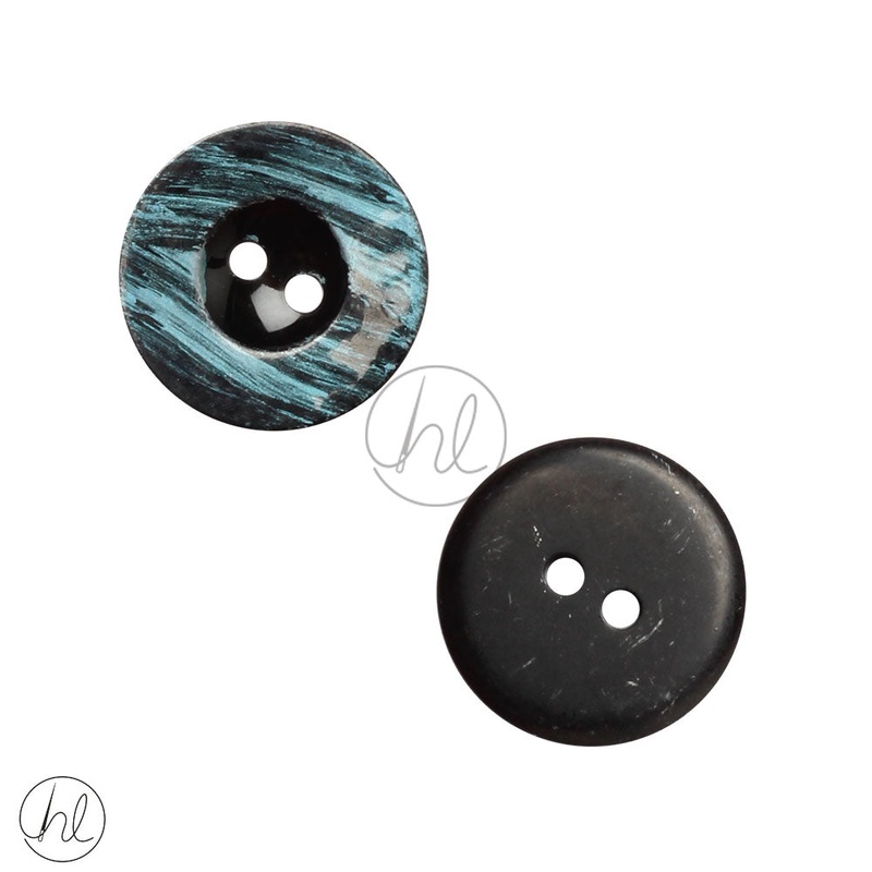 FANCY BUTTONS CHIFFON BLUE 21MM A8215