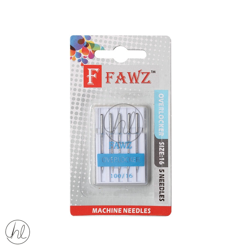 FAWZ OVERLOCKER MACHINE NEEDLES SIZE 16 110/16