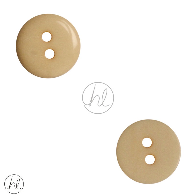 PLAIN BUTTON 1161 CREAM 13MM