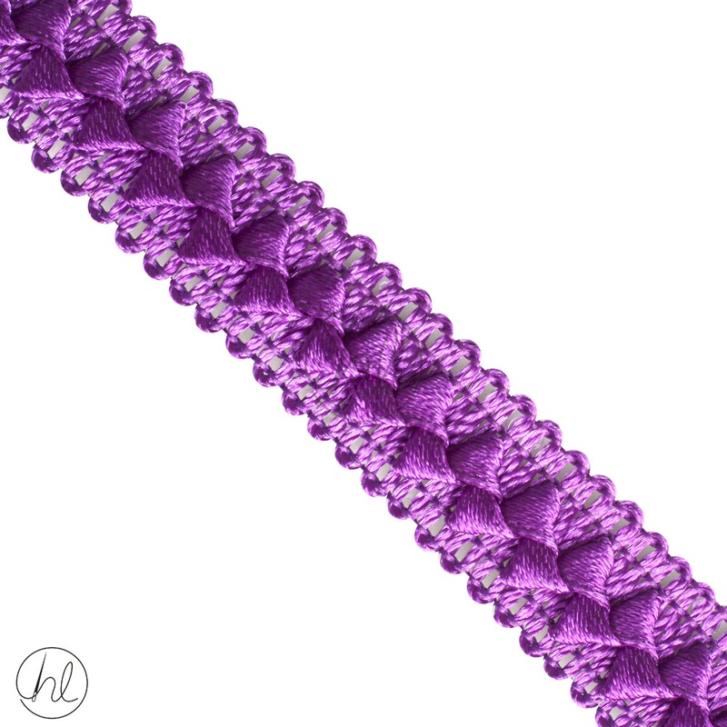SAMOOSA BRAIDS PURPLE 011-239 18MM P/METER