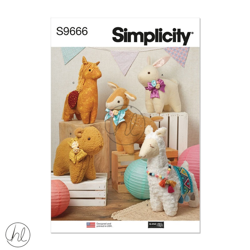 SIMPLICITY PATTERN S9666