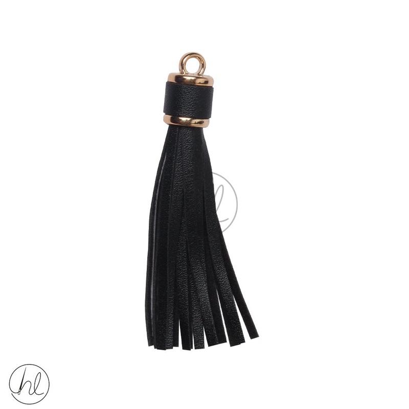 TASSELS BLACK 2 PER PACK