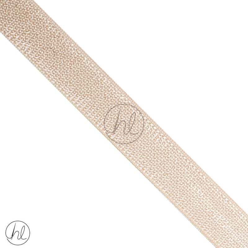 BRA STRAP ELASTIC BEIGE 034-255 16MM P/METER