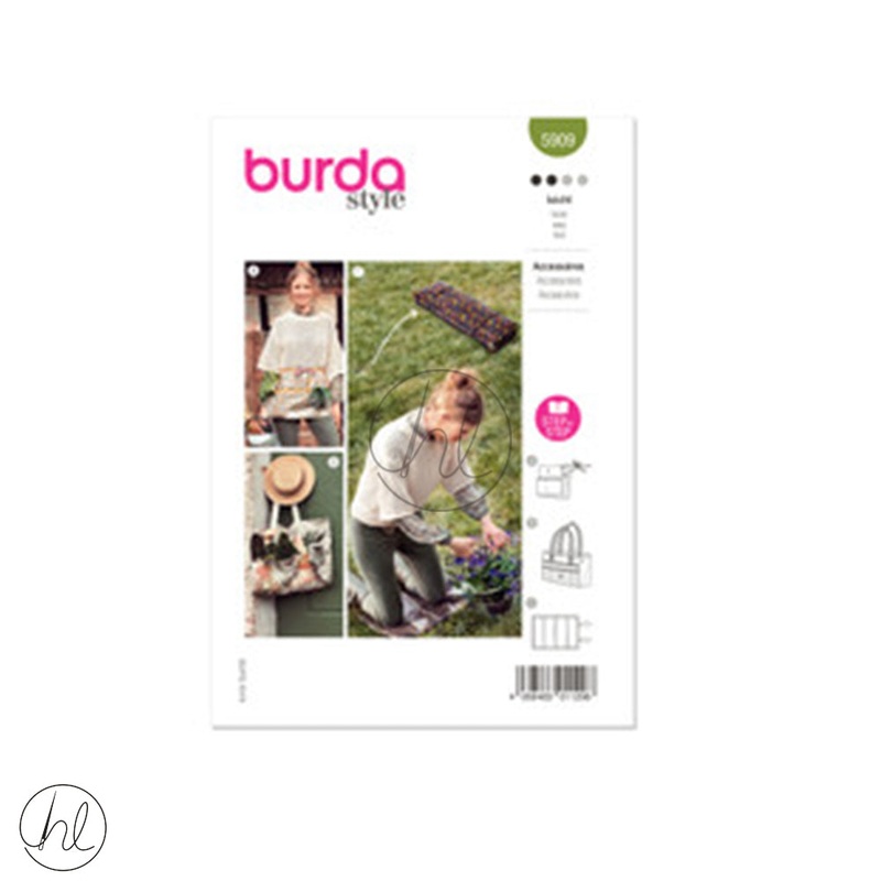 BURDA DRESS GREEN 5909