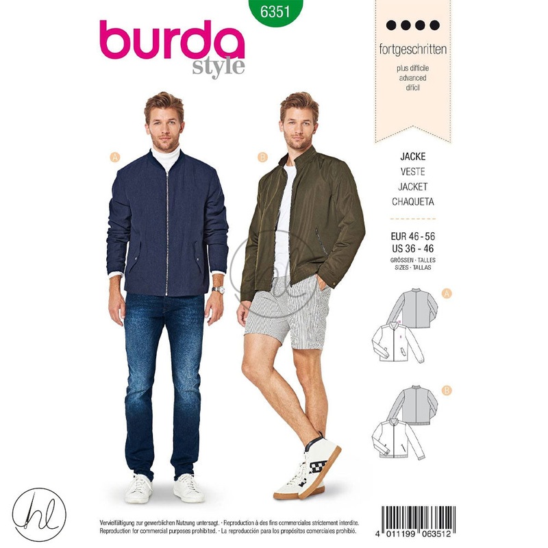 BURDA PATTERN 6351