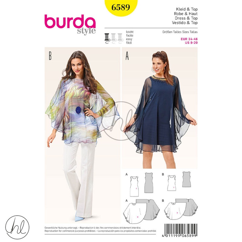 BURDA PATTERN 6589