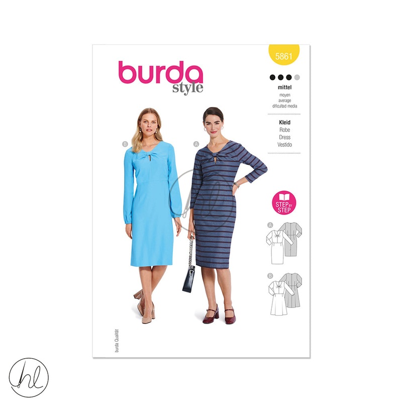 BURDA PATTERN B5861 YELLOW
