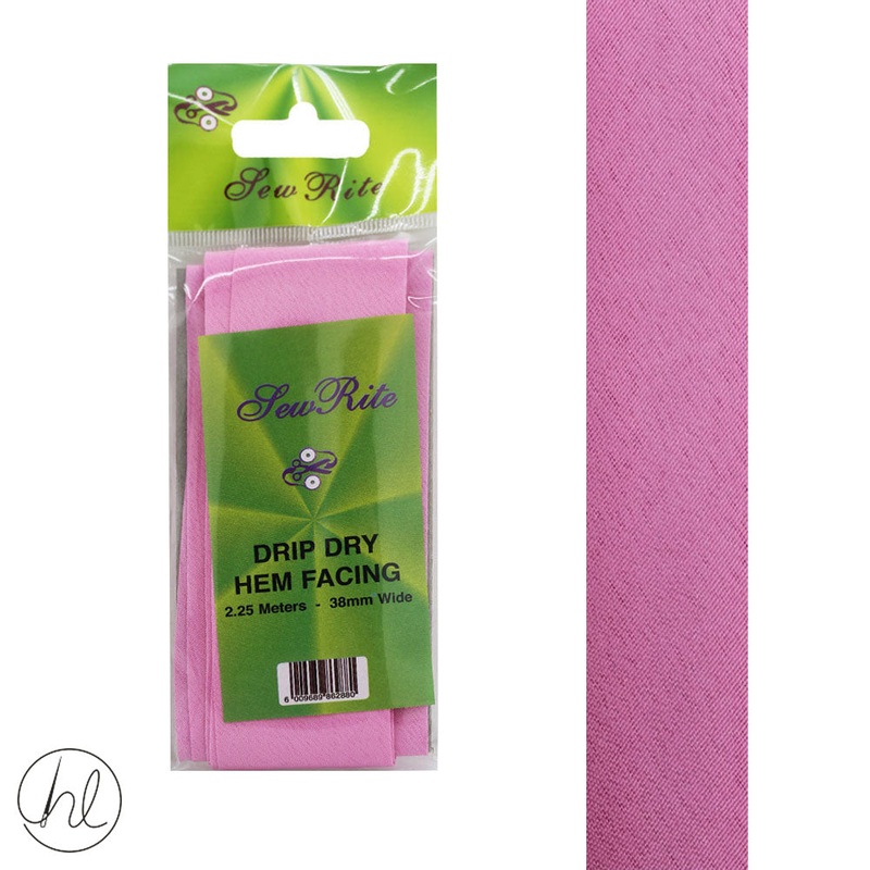 DRIP DRY HEM FACING (2.25M - 38MM WIDE)
